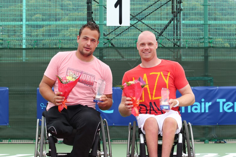 Men's Doubles Champion  EGBERRINK(L),SCHEFFERS(R)（NED）